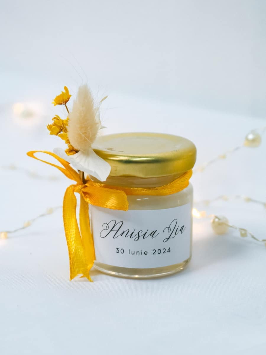 Marturii Botez lumanare Borcanel 55g - imagine 13